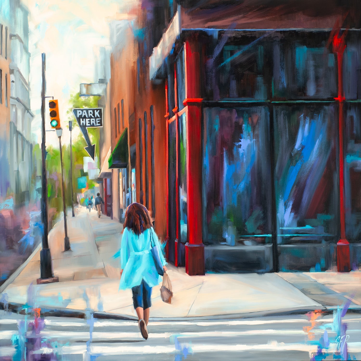 Sarah Pollock Studio Cityscapes