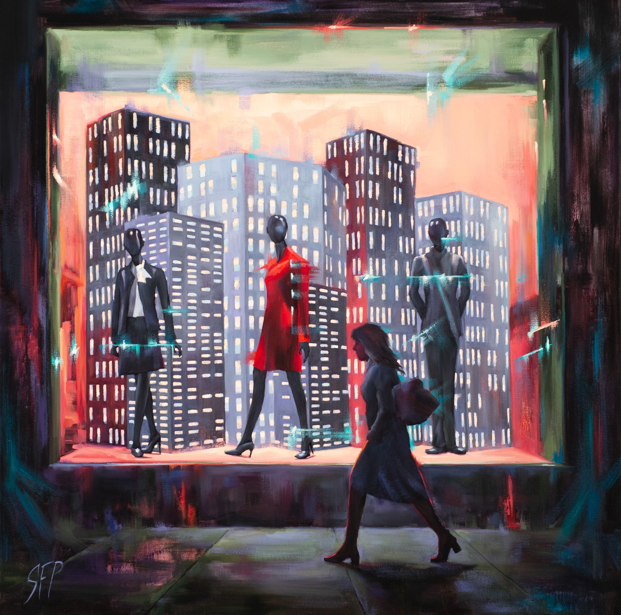 Sarah Pollock Studio Cityscapes