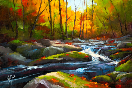 Study, Autumn Glade