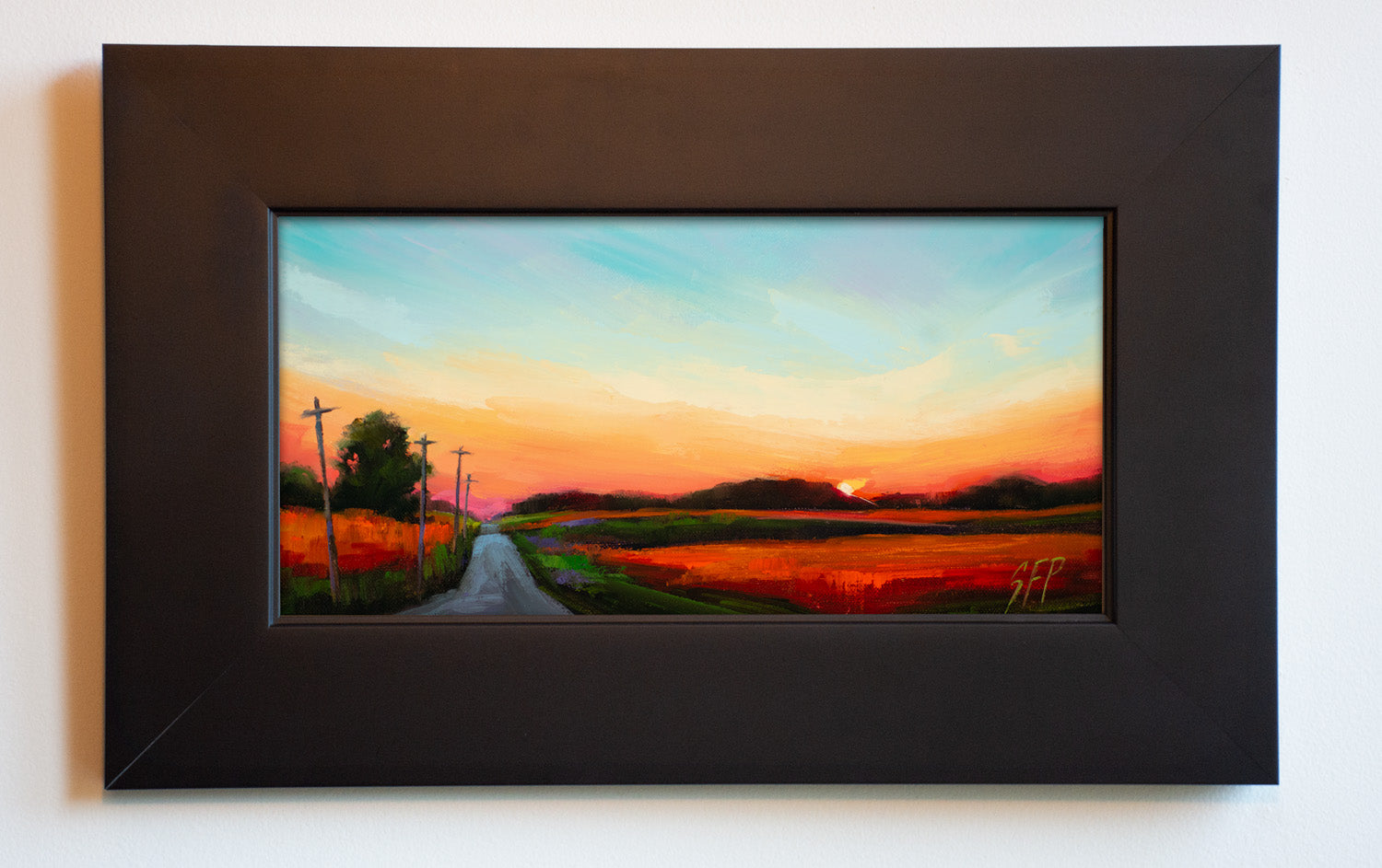 Study, Sunrise, Minnesota Oil Painting | Sarah Pollock Studio