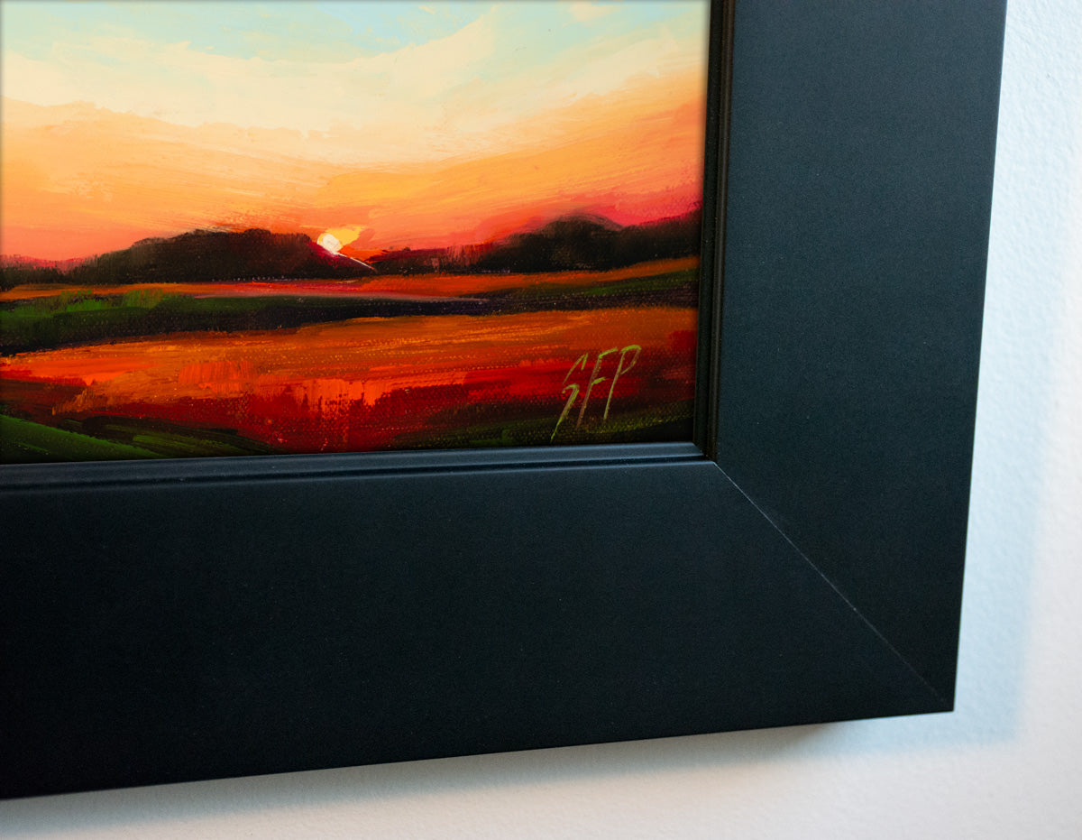 Study, Sunrise, Minnesota Oil Painting | Sarah Pollock Studio