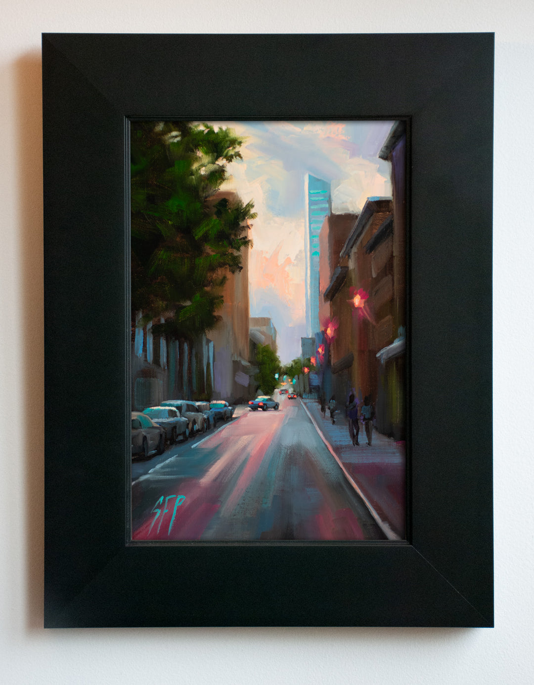 Study, Walnut Sunset