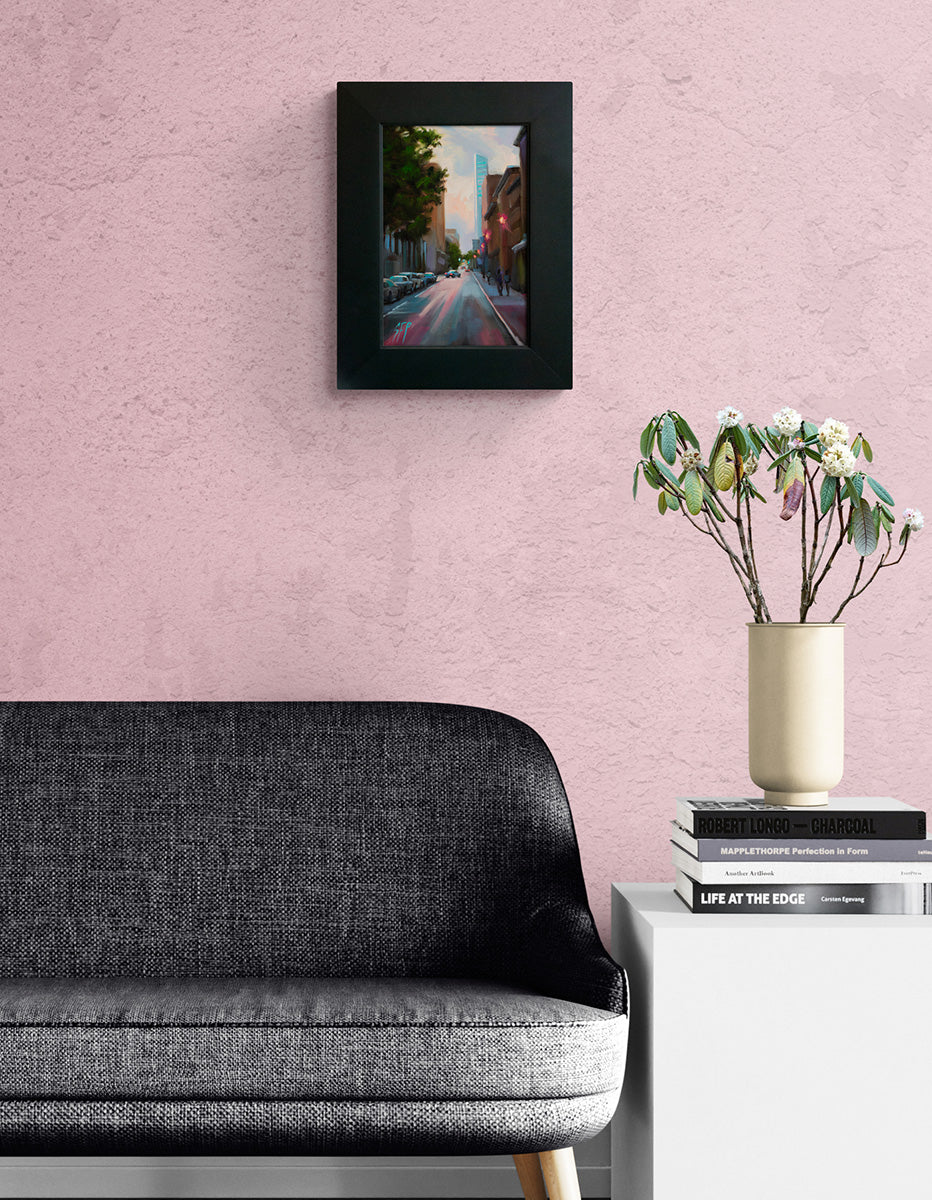 Study, Walnut Sunset