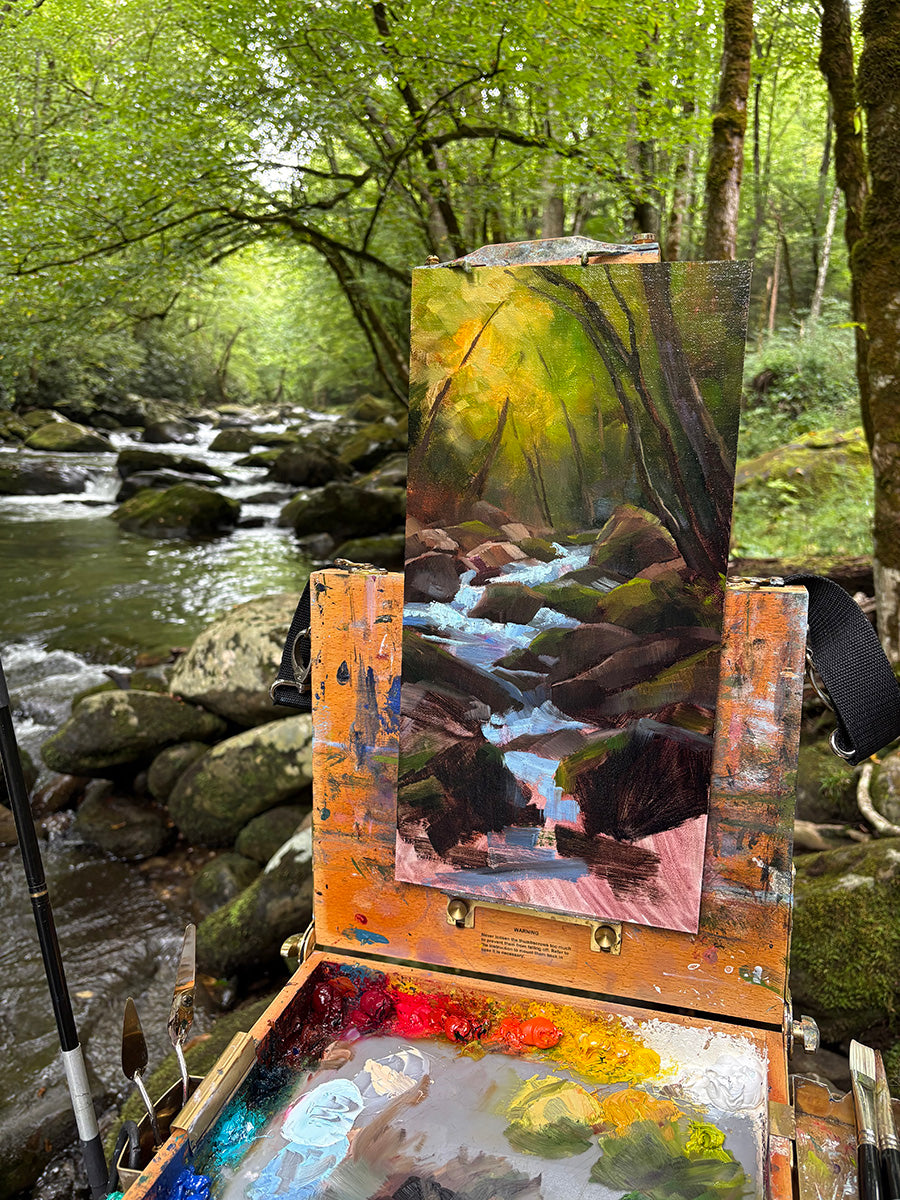 Great Smoky Mountains No. 11 - Emerald Cascade