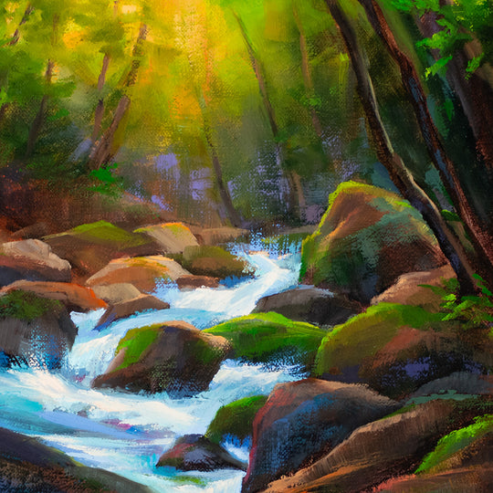 Great Smoky Mountains No. 11 - Emerald Cascade