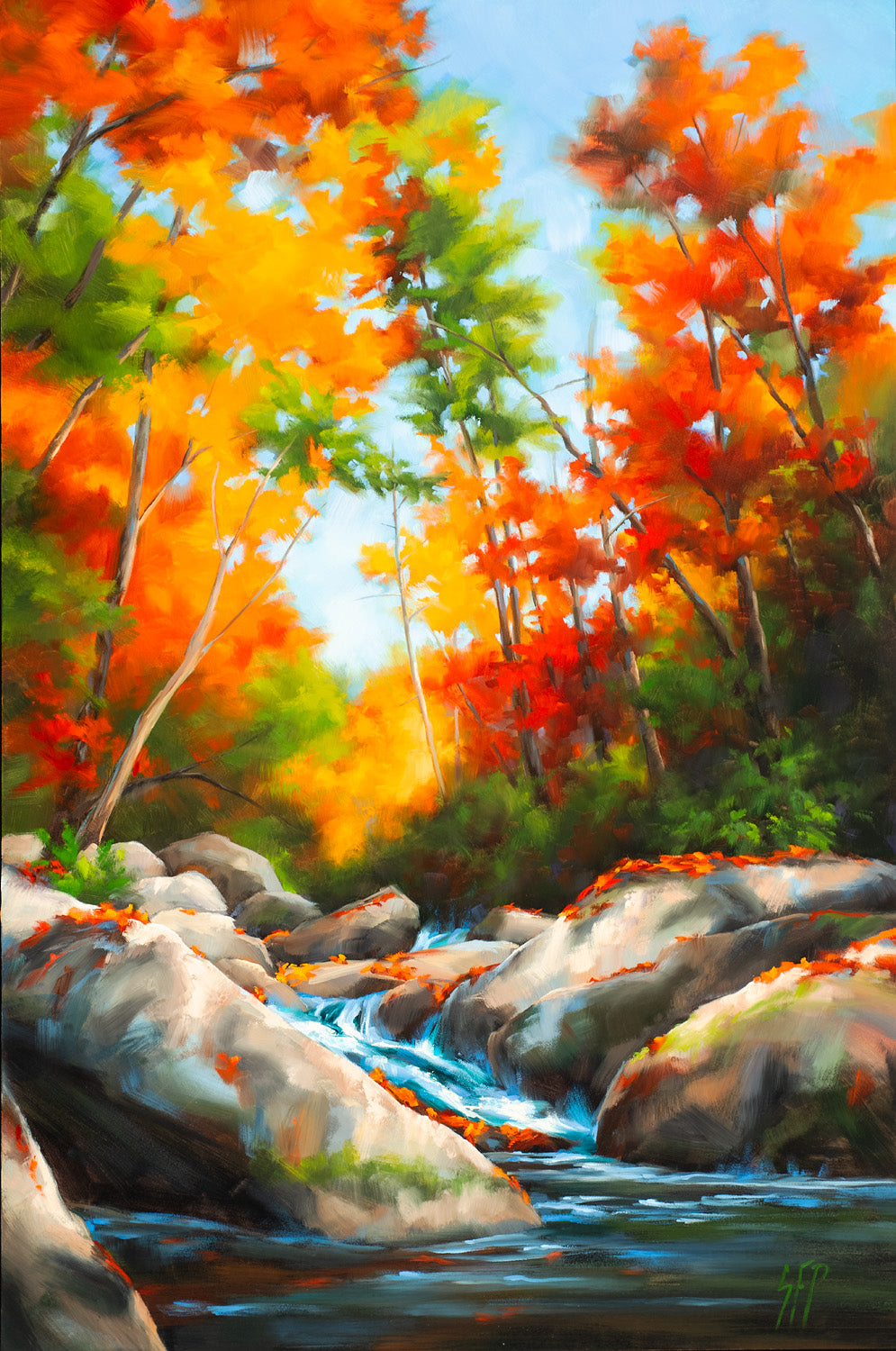 October Cascade