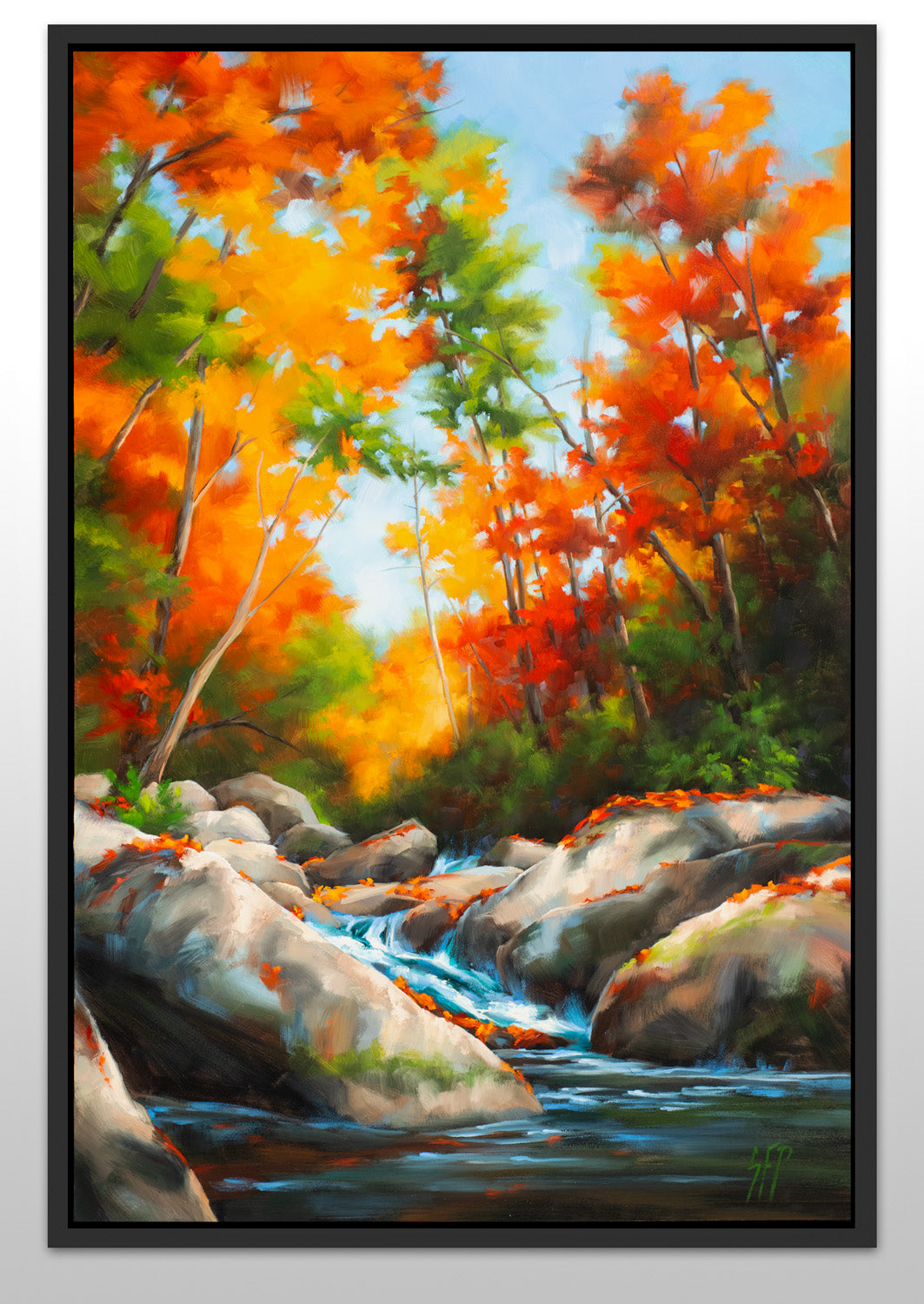 October Cascade