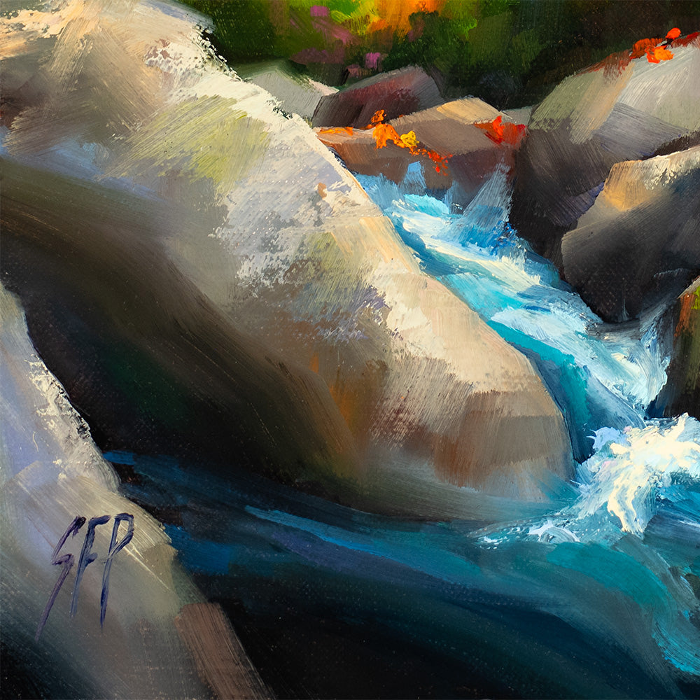 Study, October Cascade