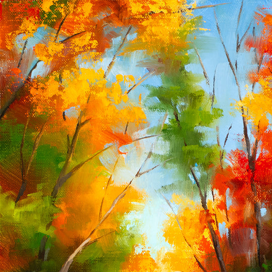 Study, October Cascade