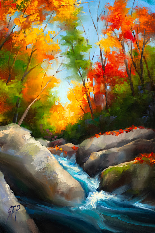 Study, October Cascade