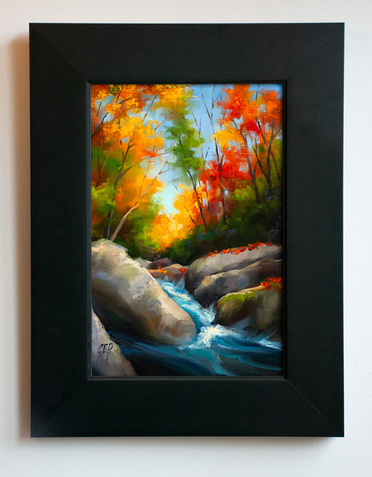 Study, October Cascade