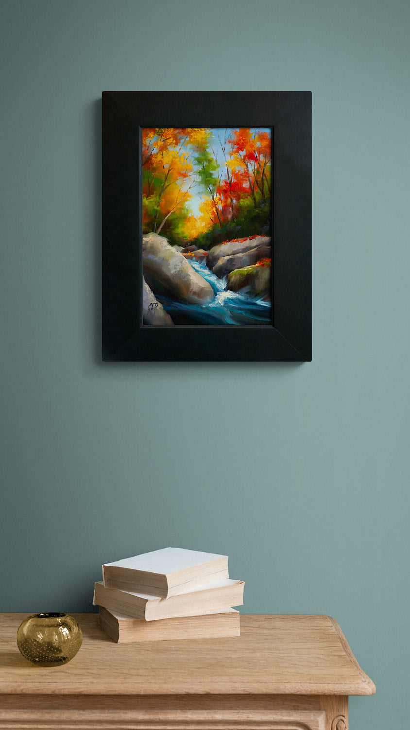 Study, October Cascade