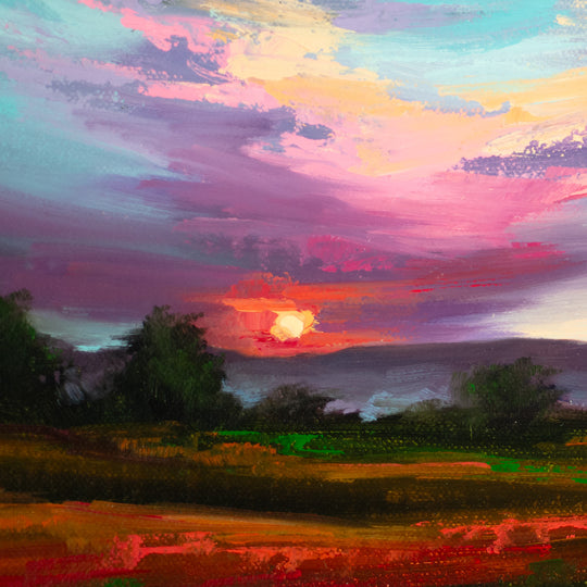 Study, East Tennessee Sunrise