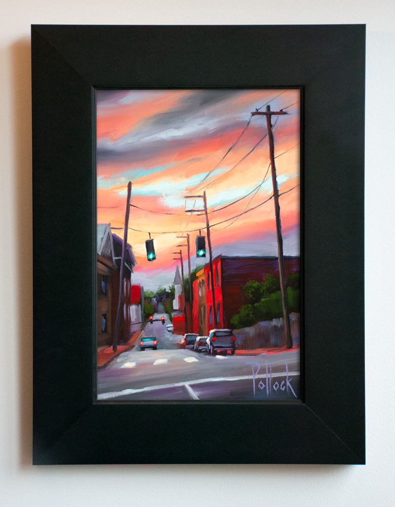 Study, Southern Virginia Sundown