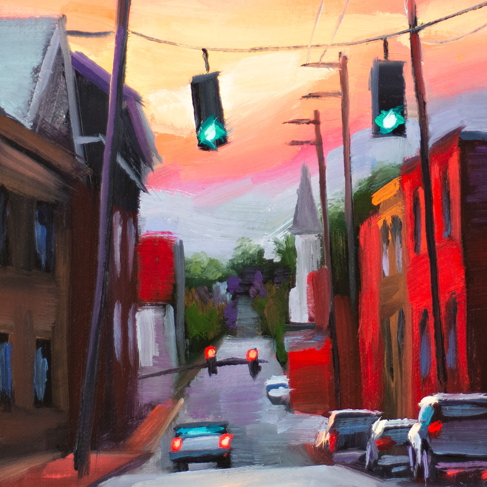 Study, Southern Virginia Sundown
